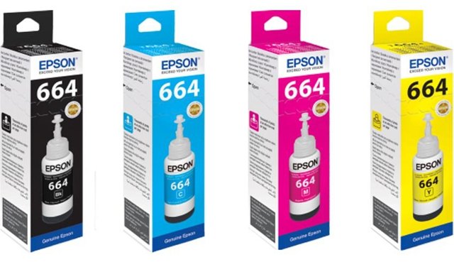 Epson T664 şişe mürekkep